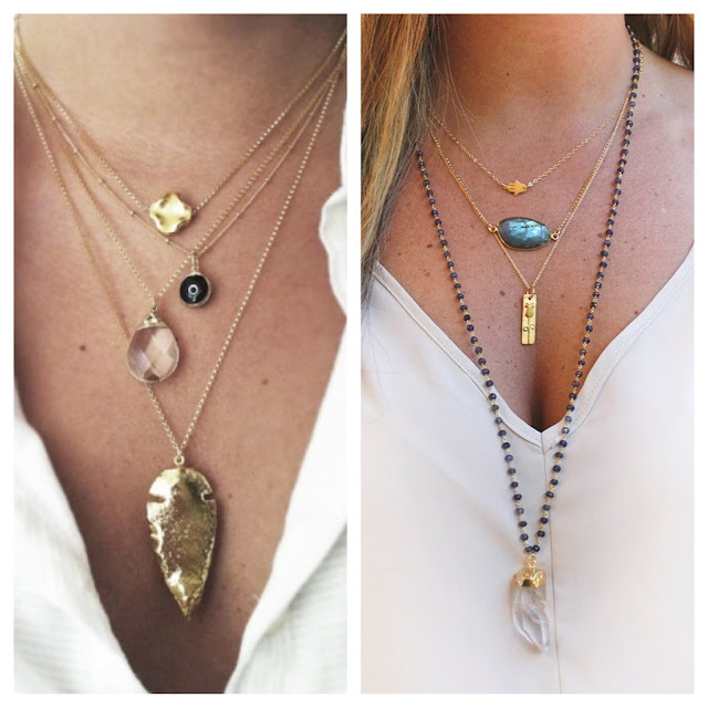 Arcadia Boutique: Get the Look: Layered Necklaces