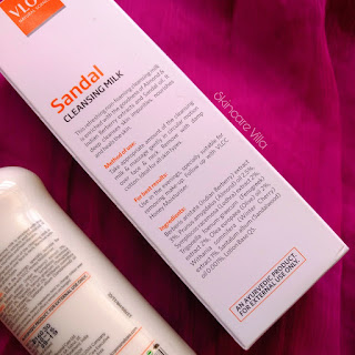 VLCC Sandal Cleansing Milk Review, Price, Availability