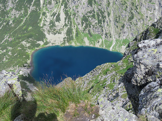Czarny Staw pod Rysami czarny