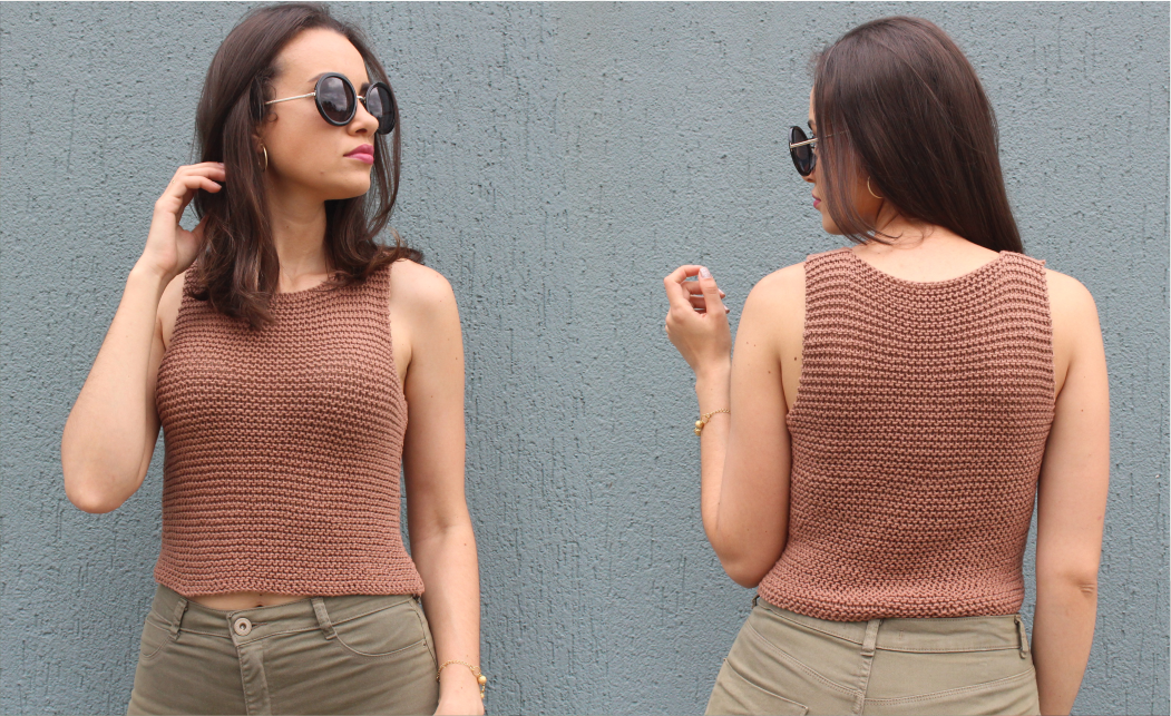 Regata em trico receita Clearance