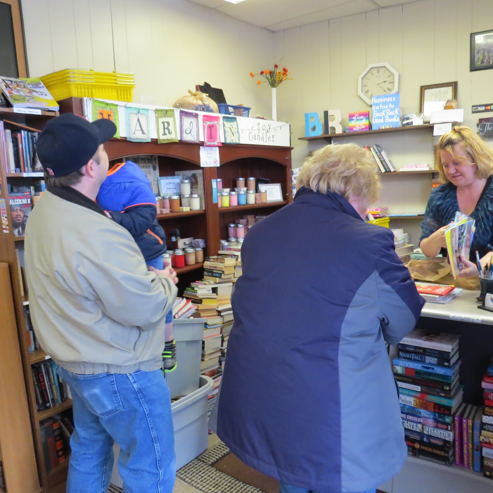 Book Rack Used Books CONTACT US