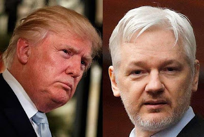 b ‘I’m not in Agreement with Wiki leaks founder, Julian Assange’ – Donald Trump