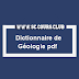 Dictionnaire de Géologie pdf pour les étudiants de Géologie