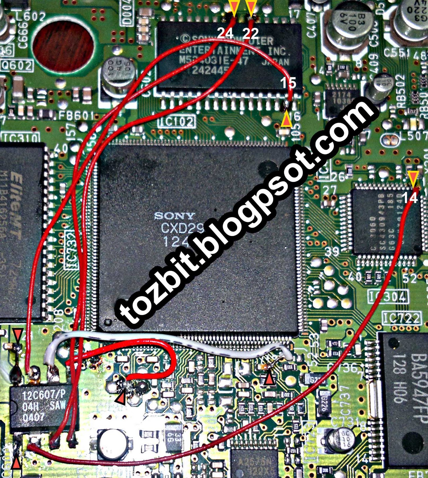 Sony playstation 1. Pm 41. Ps one scph-101. Sony scph-101. Psnee mod chip.