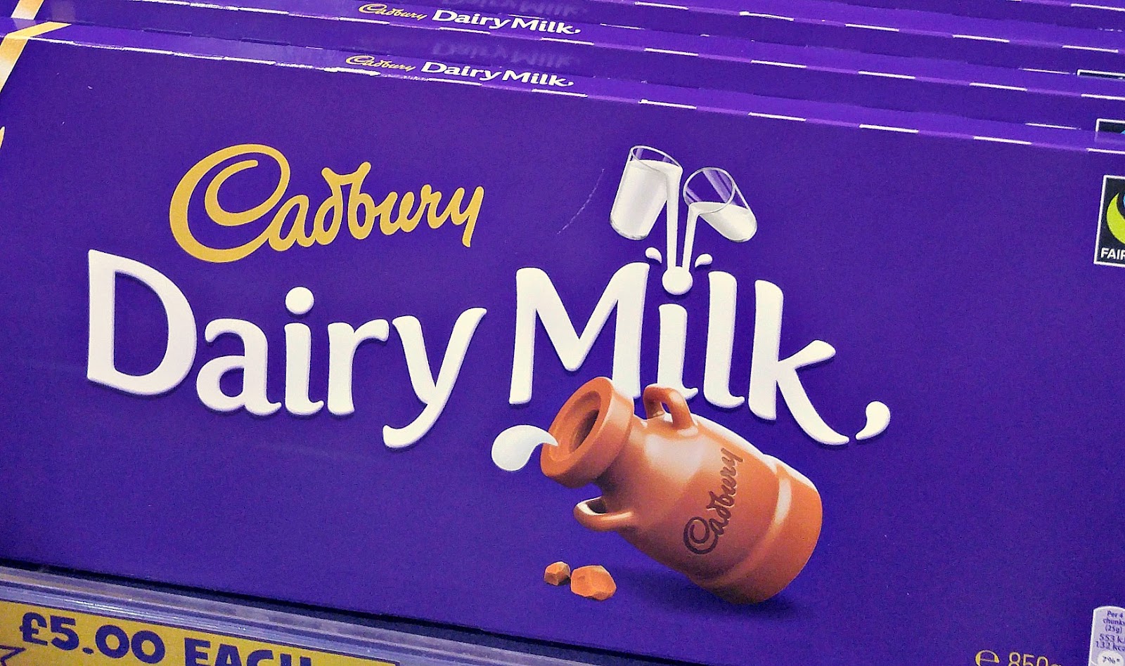 Finding BonggaMom Cadbury Dairy Milk chocolate UK vs US