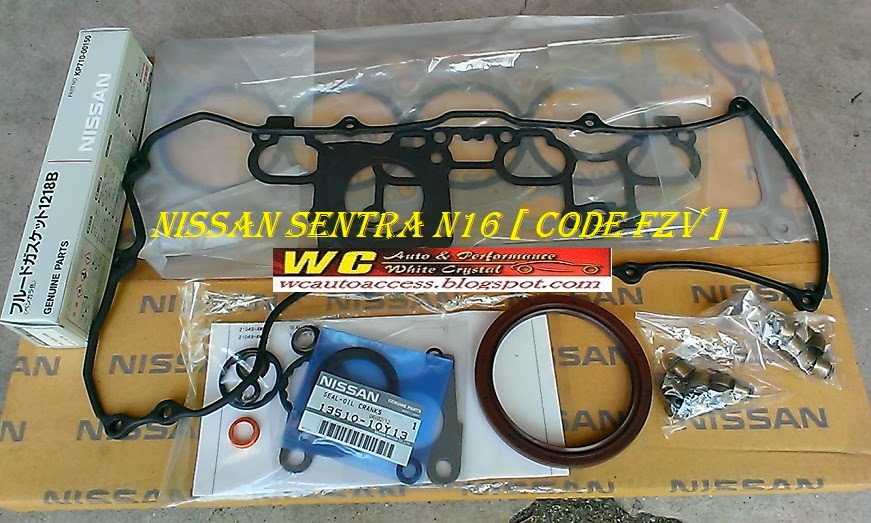 *WC AUTO ACCESS* NISSAN SENTRA N16 OVER HAUL FULL GASKET [ RM