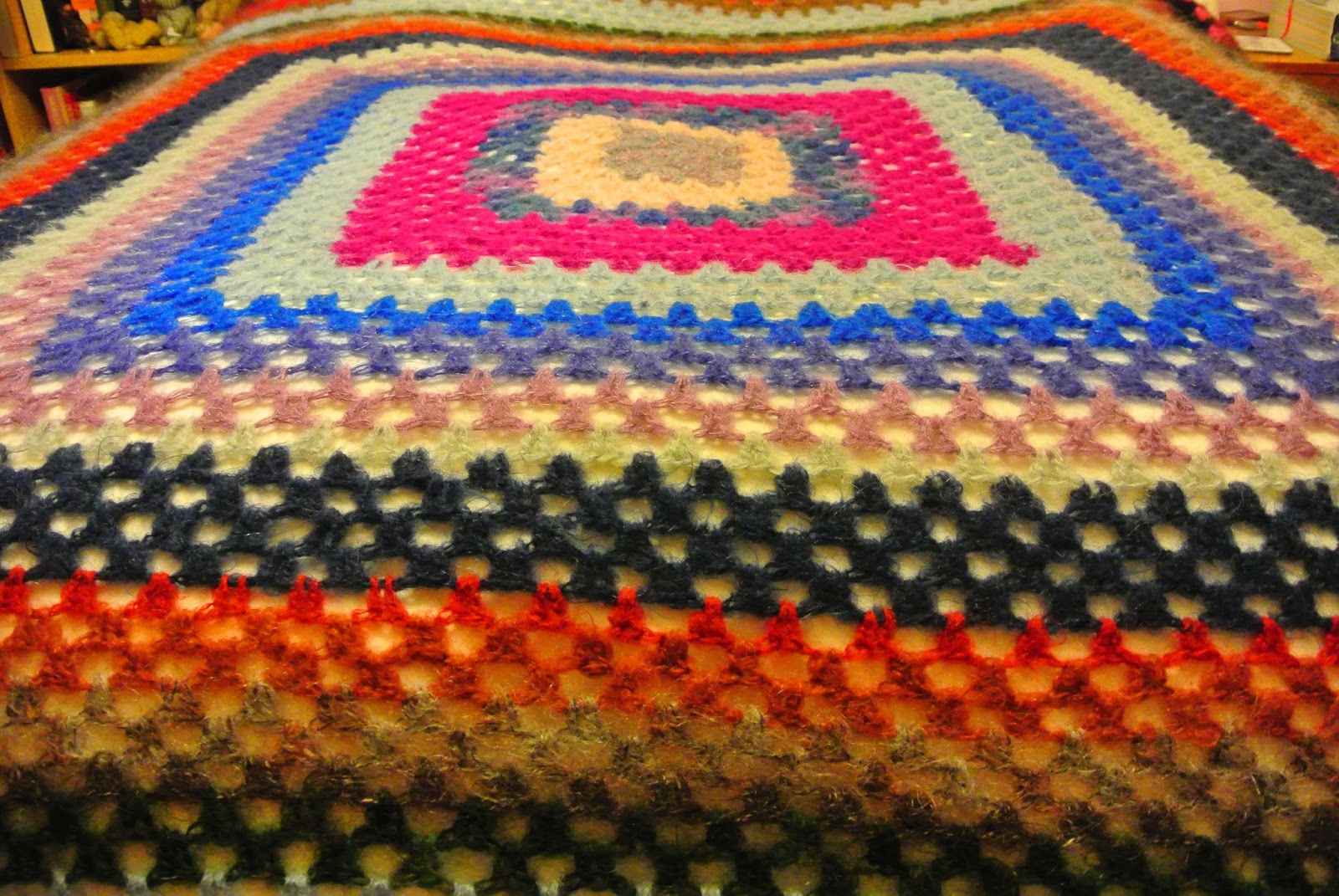 MummySew Mohair Madness Blanket