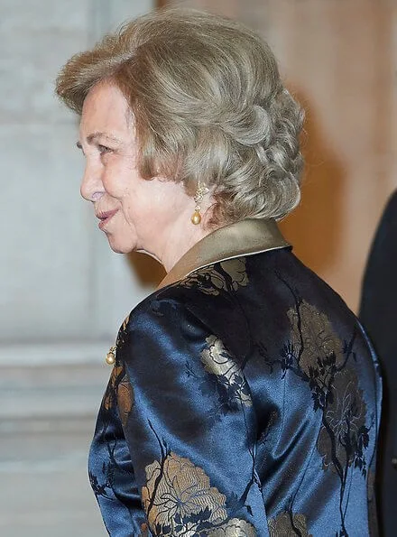 Queen Sofia at the 28th edition of Reina Sofia Ibero-American Poetry Award. the 60th Anniversary Award of of Manos Unidas