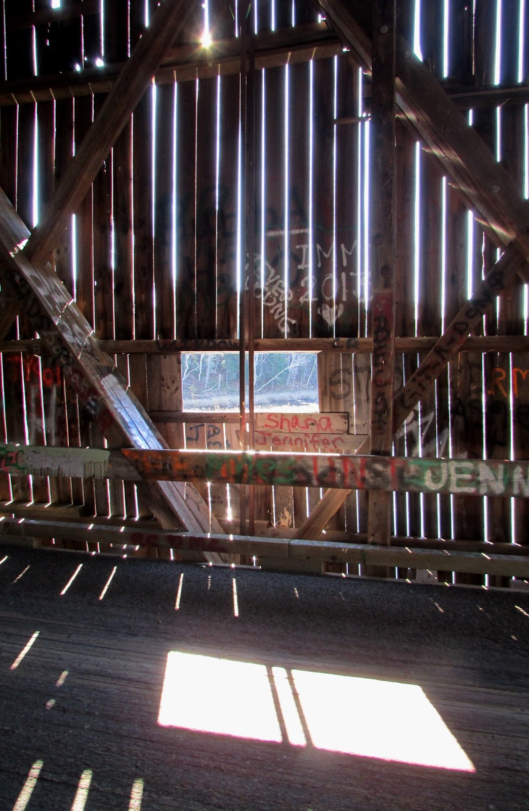 New Brunswick's Covered Bridges Gaspereau River No.2 (Burpee)
