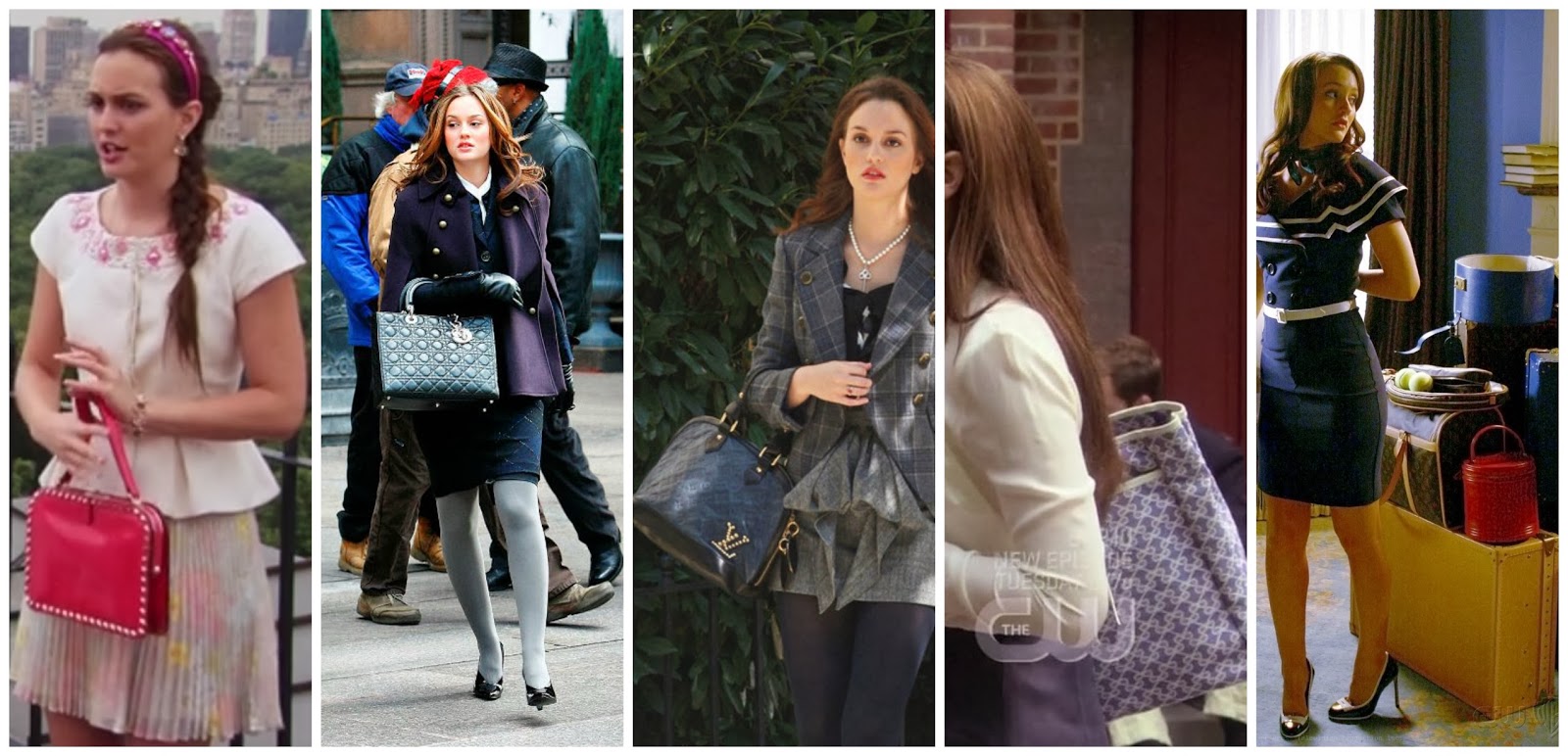 Dressing in Labels: Blair Waldorf style inspiration