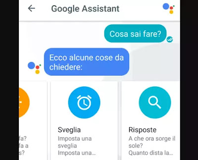assistente google google assistant italiano