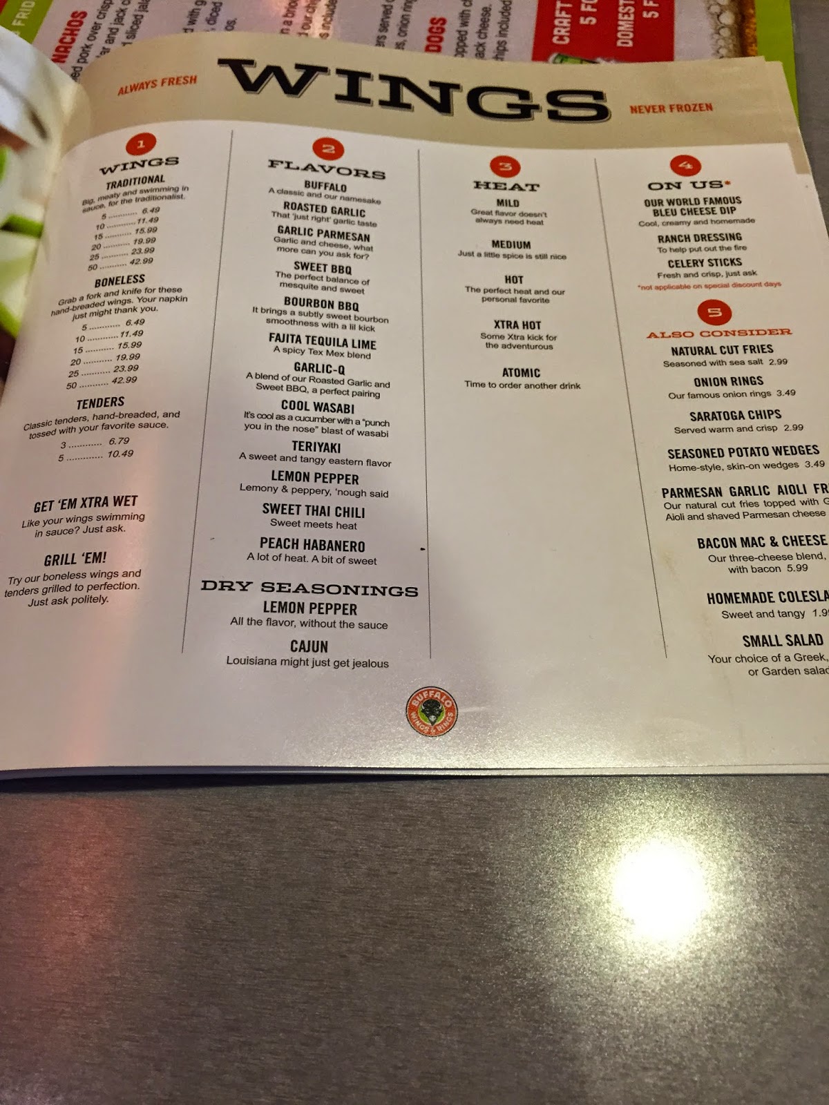 Chicago's Wingman Buffalo Wings & Rings Naperville
