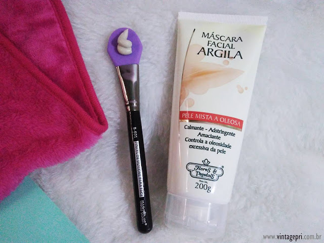 #Testei: Máscara Facial de Argila (Flores & Vegetais) #Testei: Máscara Facial de Argila (Flores & Vegetais)