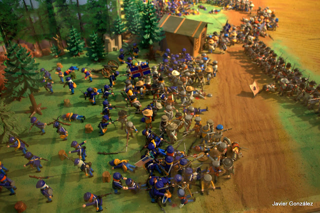 Batalla de Chickamauga reproducida por Clicks