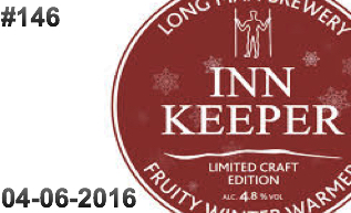 #146 Inn Keeper Keg Label #146 Inn Keeper Keg Label