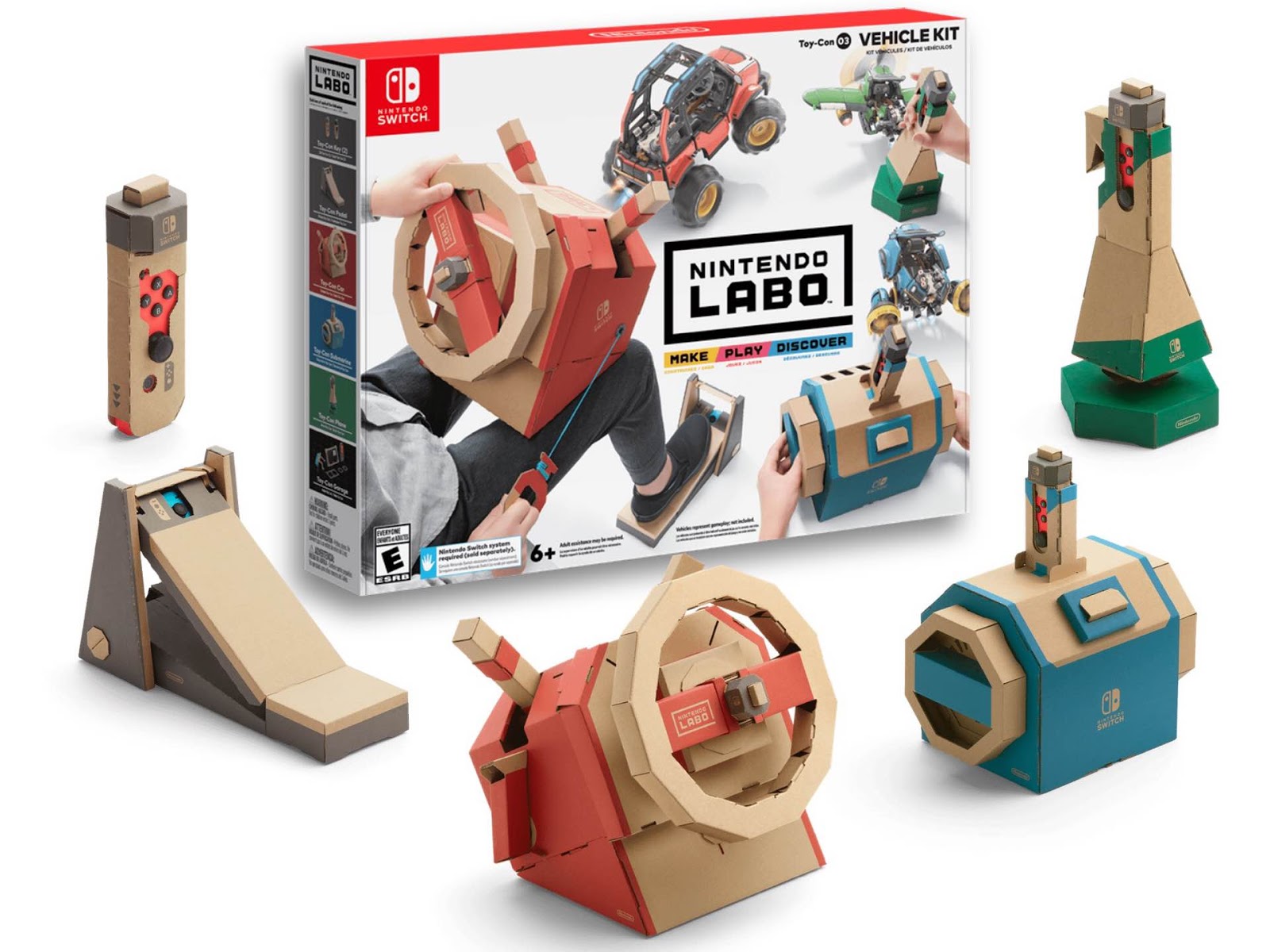 Som dæmning Grønland SuperPhillip Central: Nintendo Labo Toy-Con 03: Vehicle Kit (NSW) Review