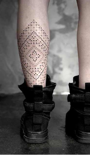 Tatuagens geométricas para as meninas Tatuagens geométricas para as meninas