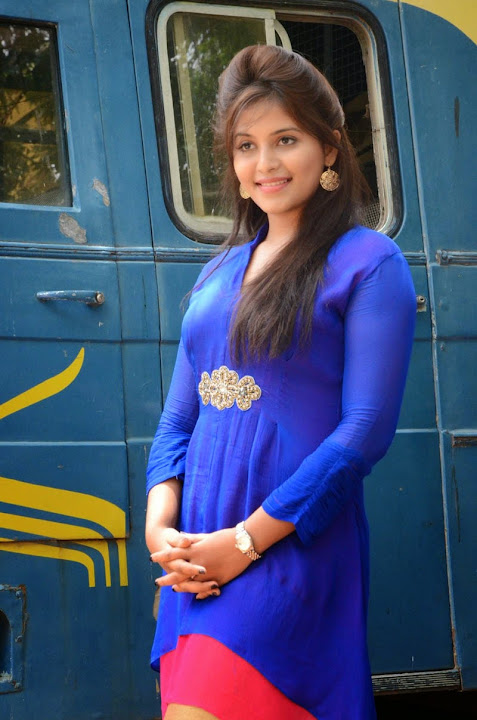 Anjali at Geethanjali press meet