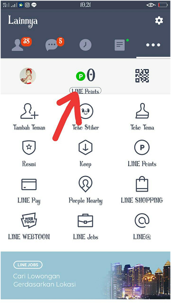 Cara mendapatkan koin gratis di LINE Cara mendapatkan koin gratis di LINE