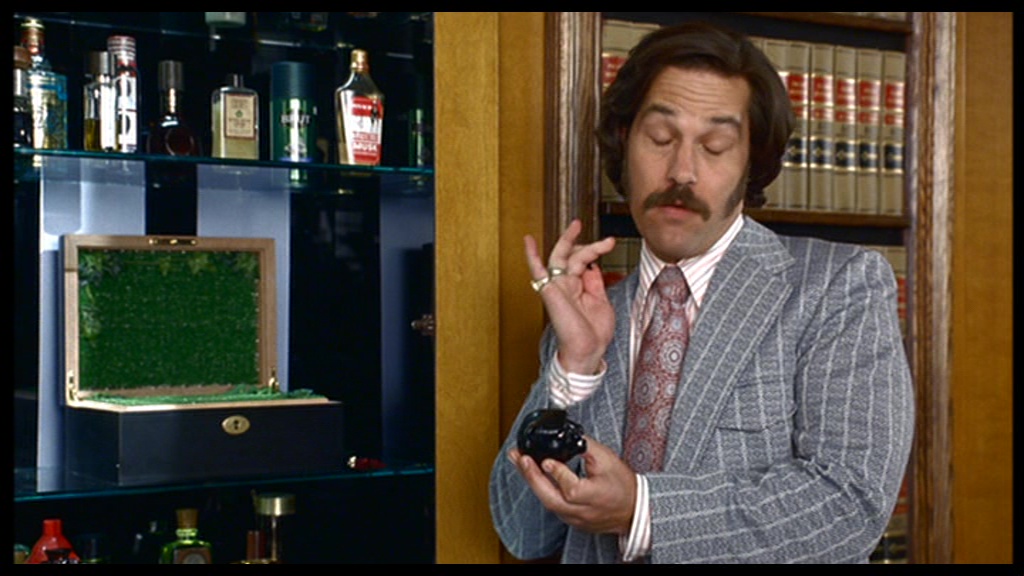 Présentateur Vedette : La Légende De Ron Burgundy Jean Dorel regarde des films: La Légende de Ron Burgundy présentateur