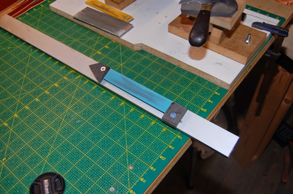 Andersen leather Round knife sharpening jig