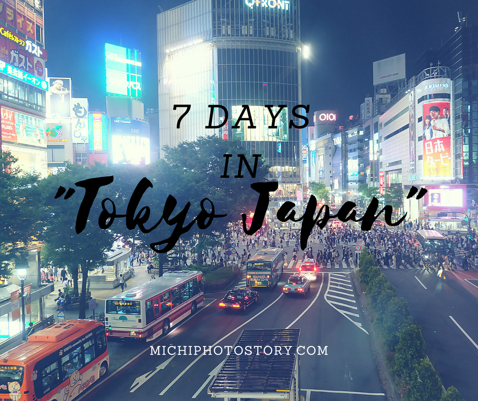 Michi Photostory 7 Days in Tokyo Japan