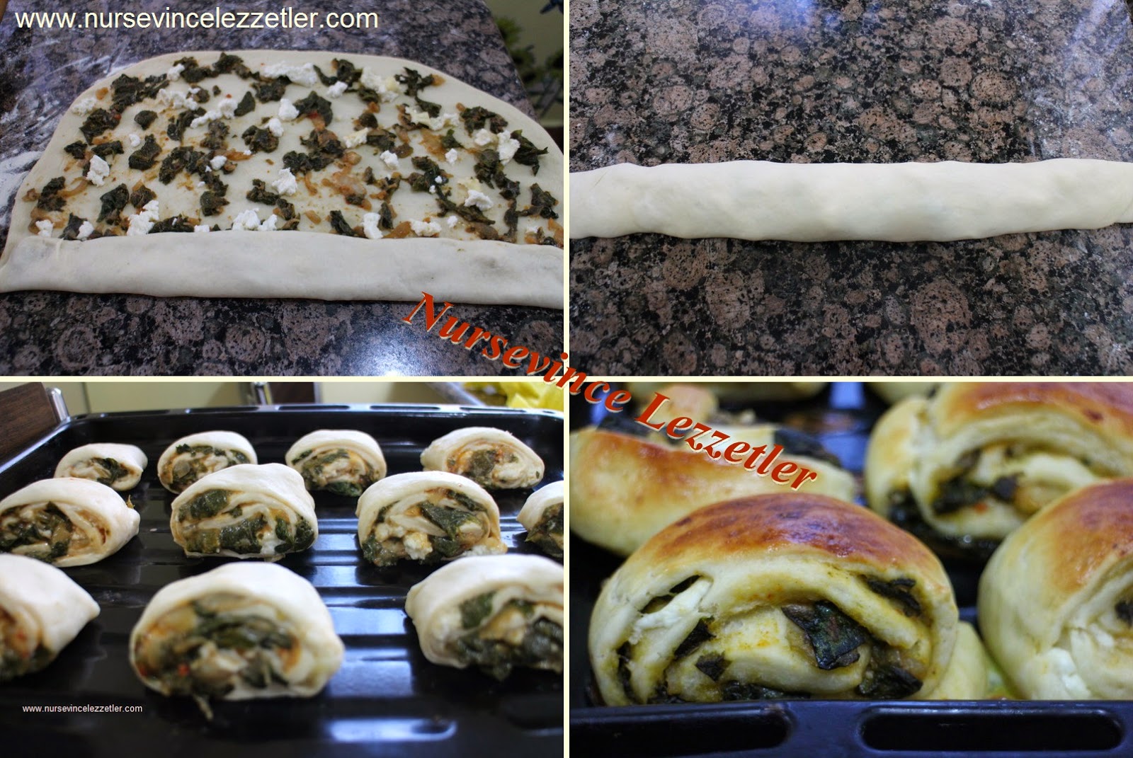 Ispanaklı Poğaça Ispanaklı Poğaça