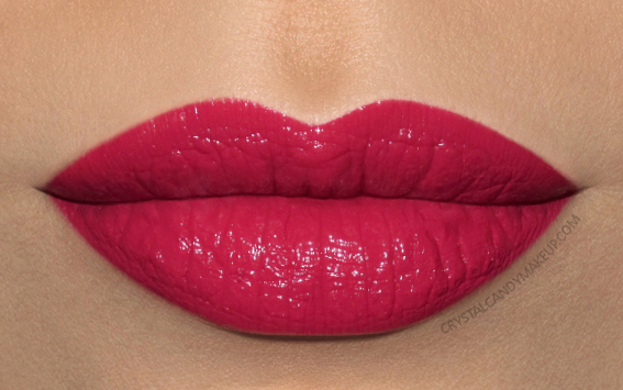 Buxom Va-Va-Plump Shiny Liquid Lipstick Swatch Wine Me