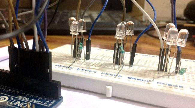 Arduino Based 3-Way Traffic Light Controller - Internet of Things
