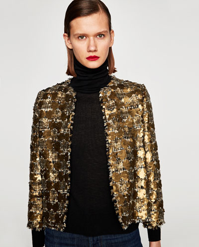 Lainey-style-sequinned-tweed-trophy-jacket-zara-close-up