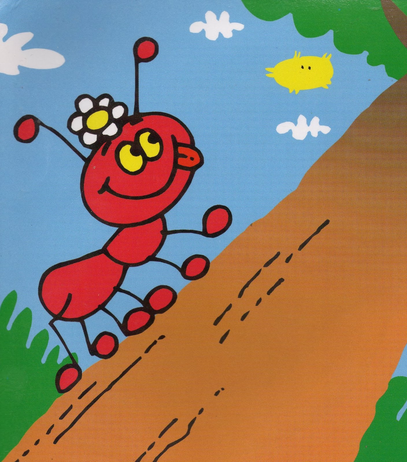 El rincón del nivel inicial Cuento • La hormiguita traviesa