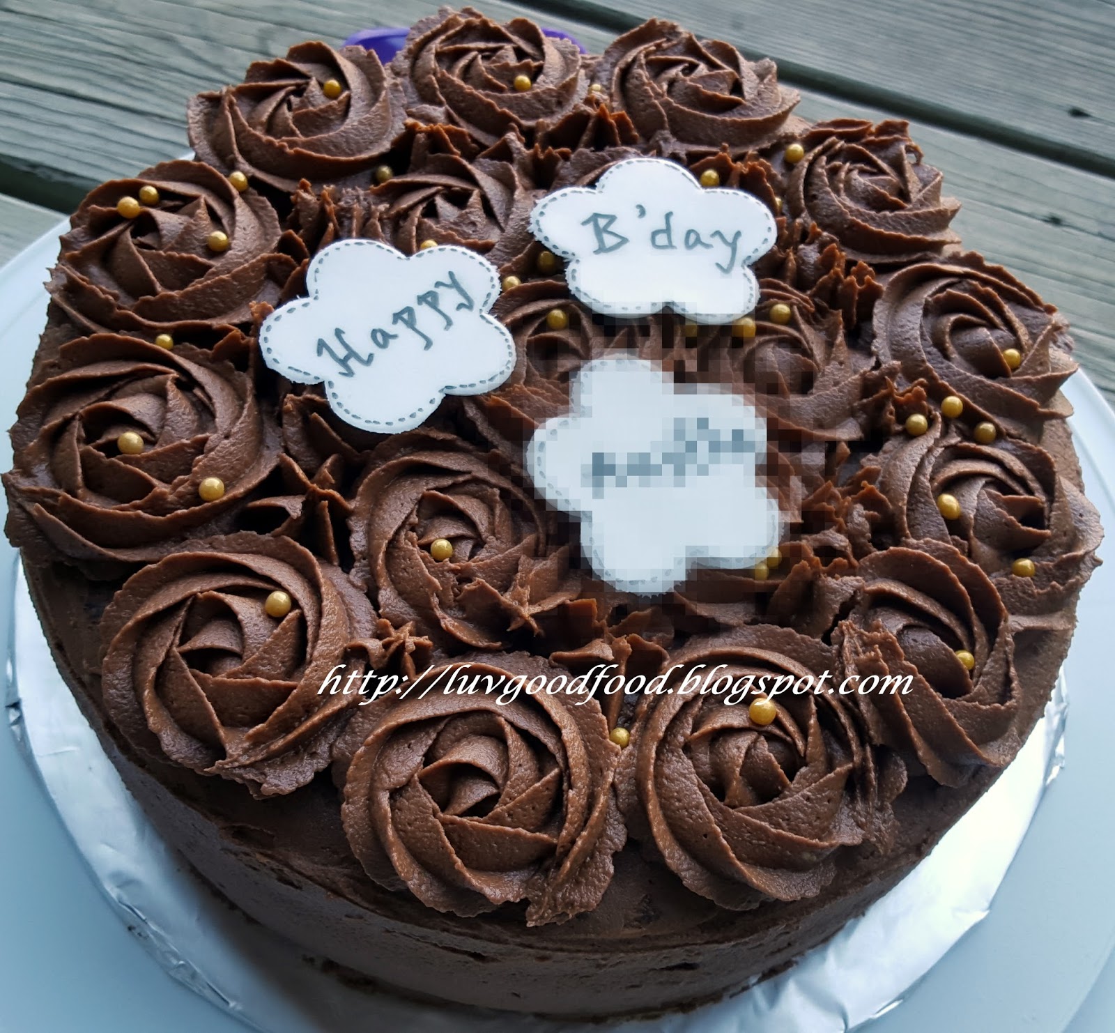 My experiments with food Basic chocolate cake (No egg uses egg replacer)