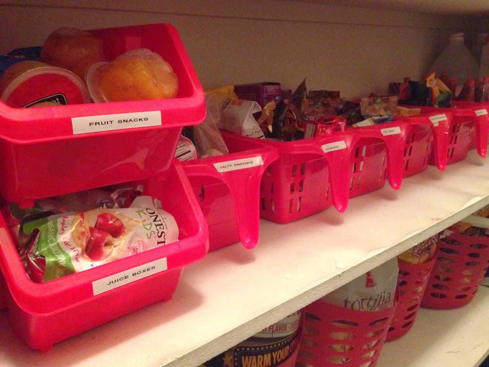 TV News Mom My Pantry Organization via The Dollar Tree