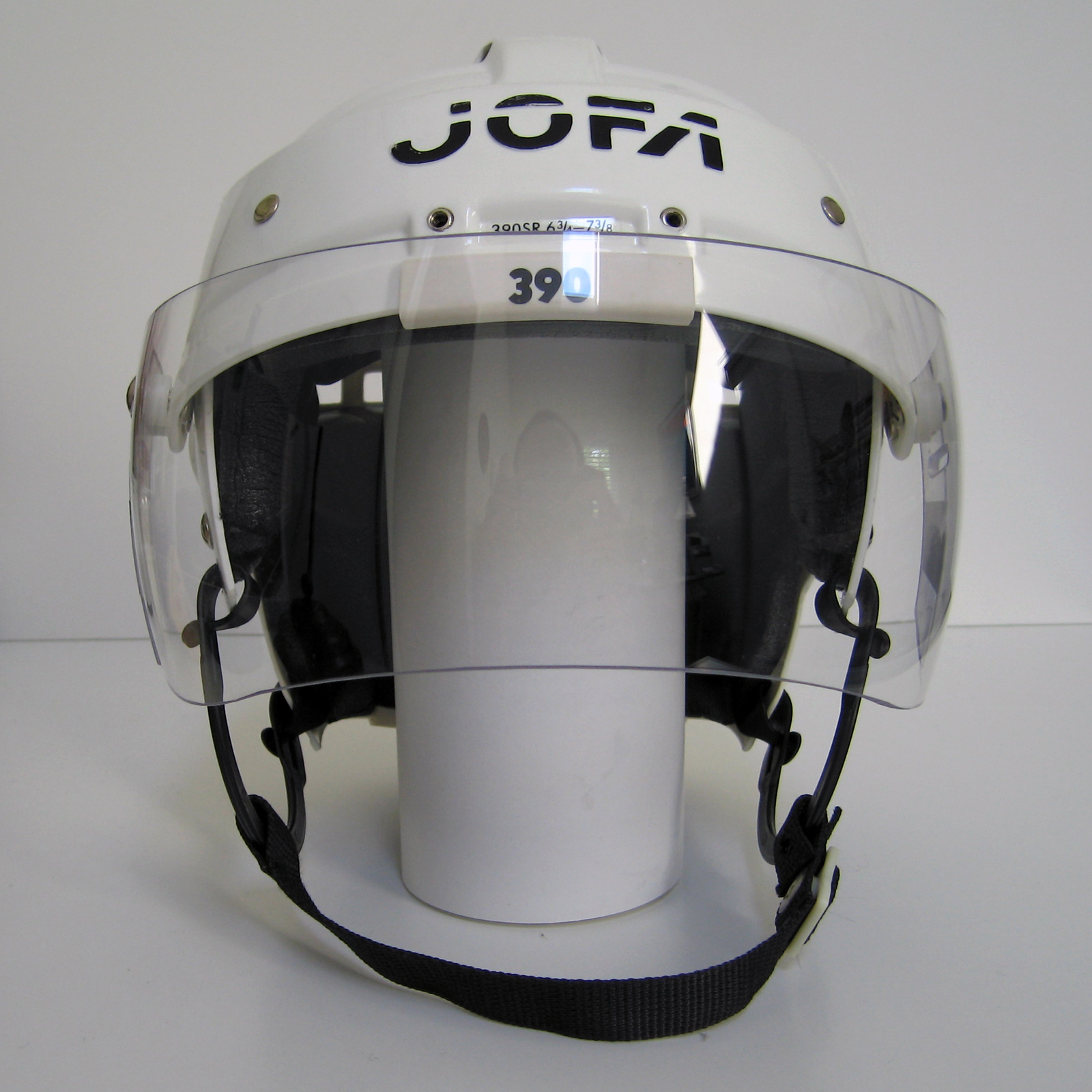 JOFA Helmets Halos of Hockey Teemu Selanne Olympic JOFA Helmet Modification
