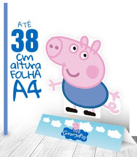 George Pig: Free Printable Centerpieces. George Pig: Free Printable Centerpieces.