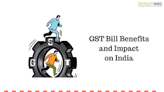 GST Bill Benefits and Impact on India