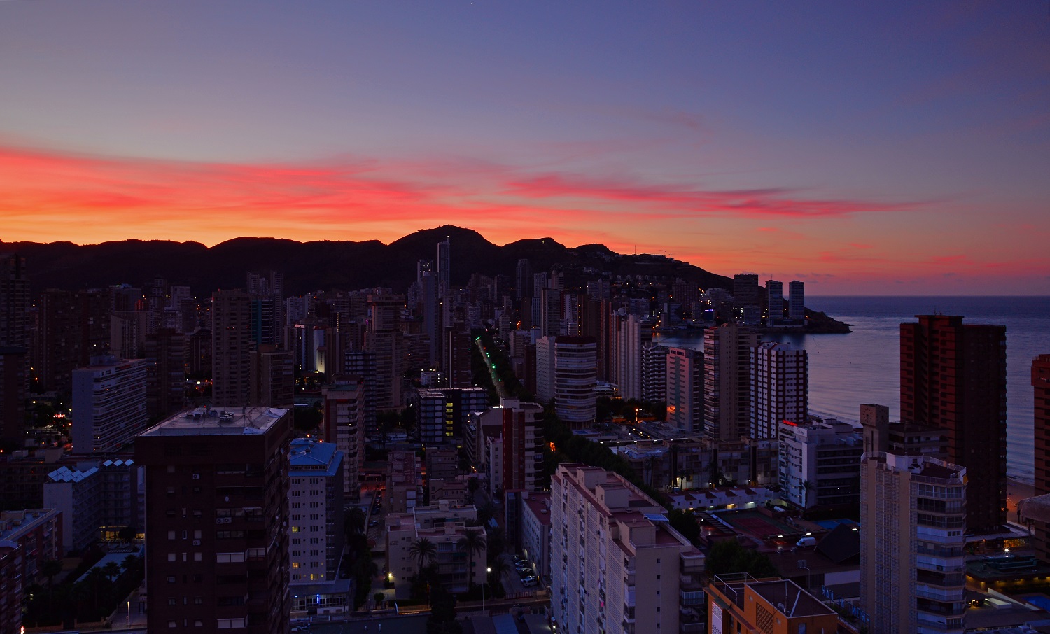 Benidorm sunrise