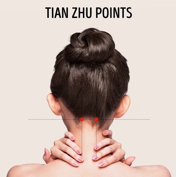 pressure like tian zhu point treatment headache