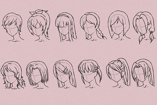 Girl Anime Hairstyles | Latest Comics Episode