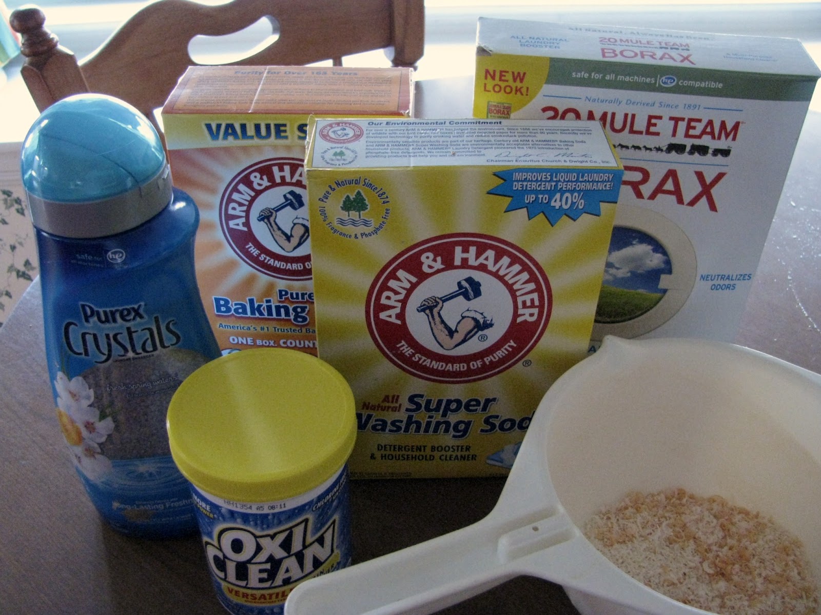 The Cannary Family Homemade laundry soap