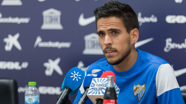 Recio, jugador del Málaga CF deporte-malaga-futbol-recio