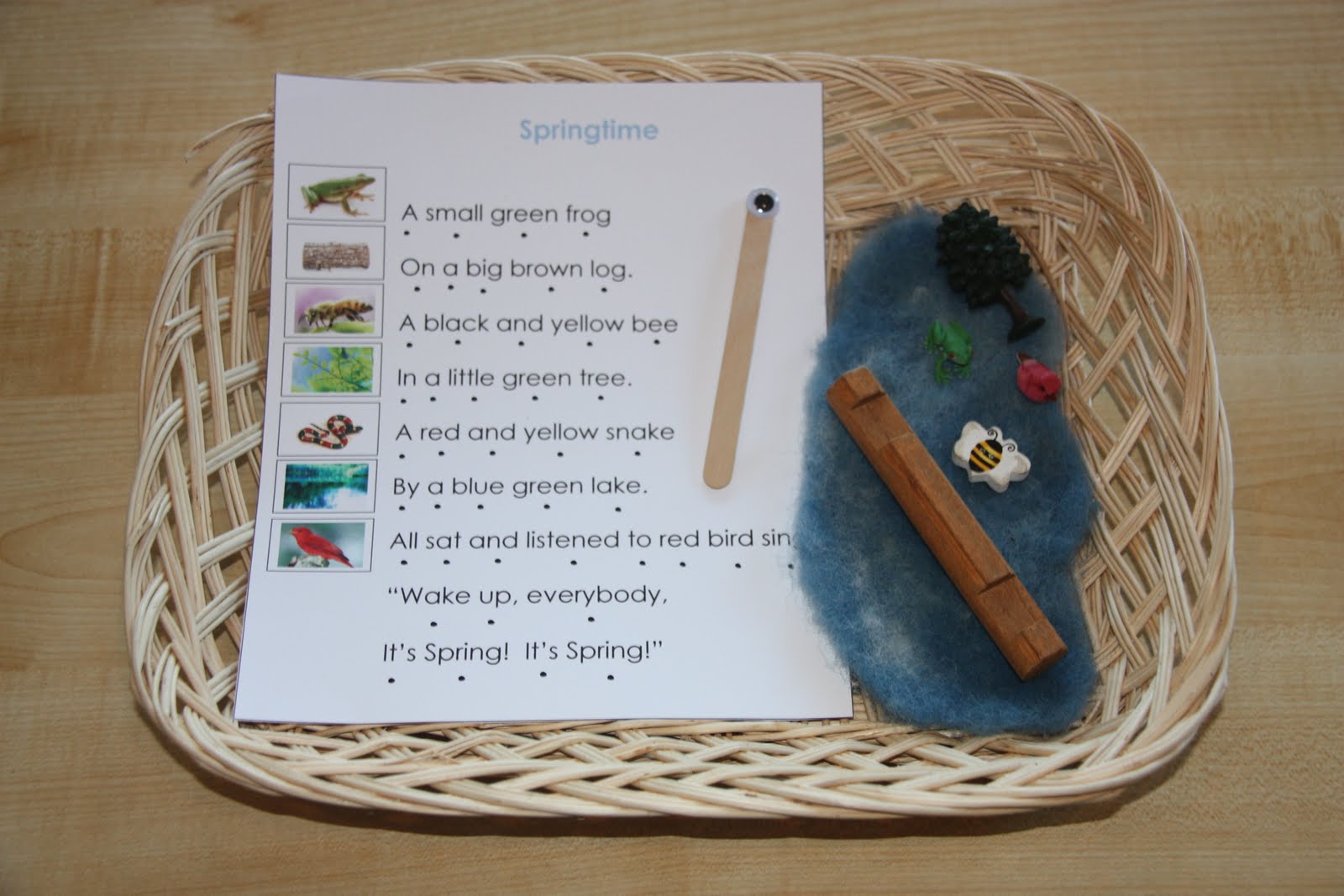 Counting Coconuts April Poetry Basket