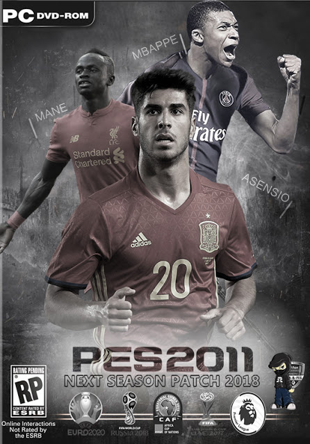 تحميل لعبة PES 2011 MOD PES 2020 بيس 11 مود بيس 20  باخر الانتقالات بحجم 50  MB من ميديا فاير