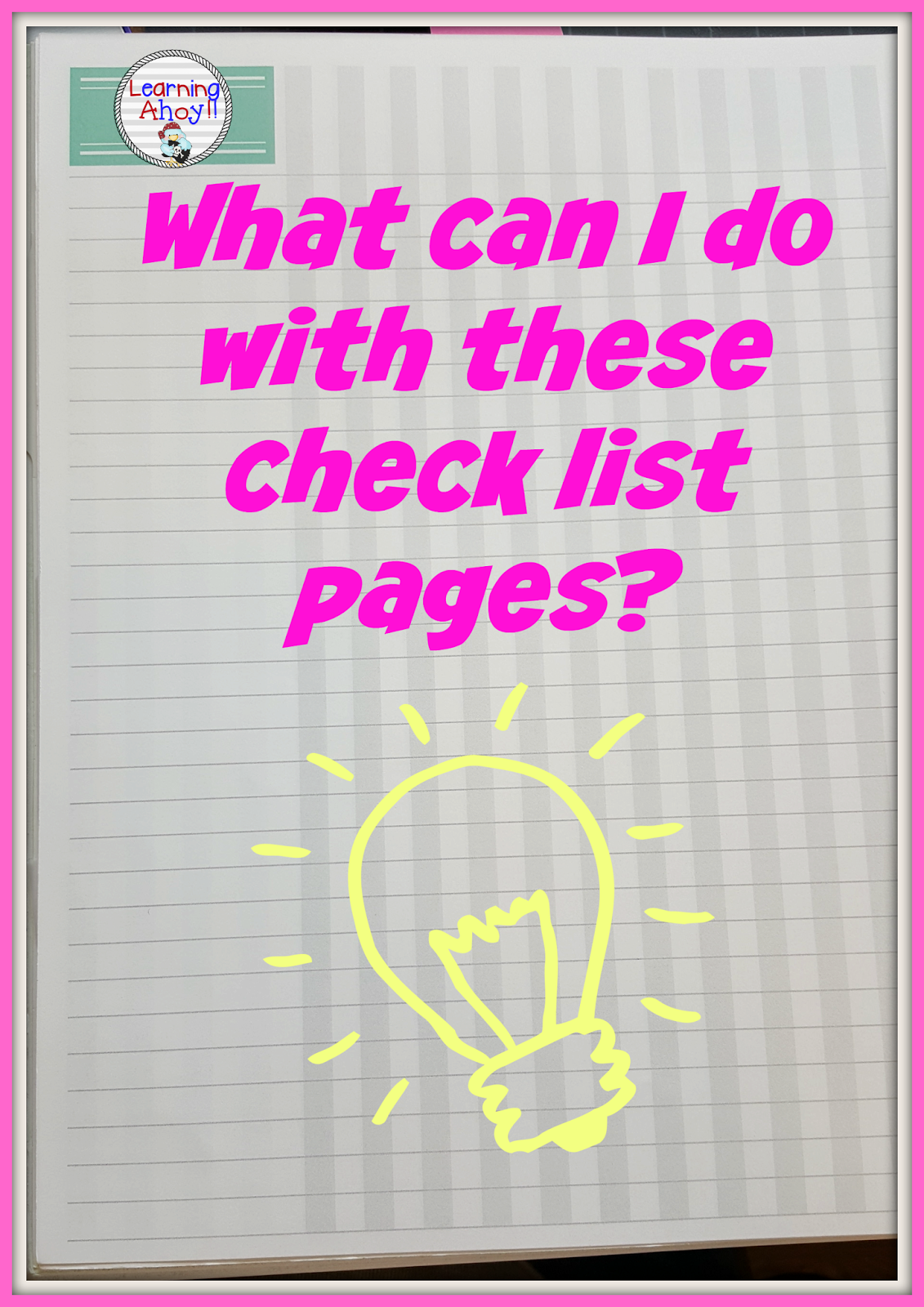 Teacher Planner SPED edition