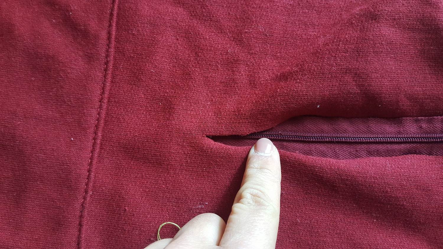 How to add a zipper to a hooded sweatshirt |Keeping it Real