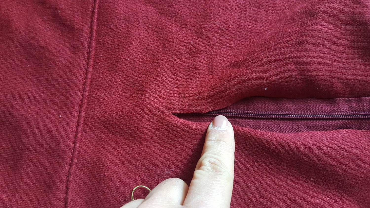 How to add a zipper to a hooded sweatshirt Keeping it Real