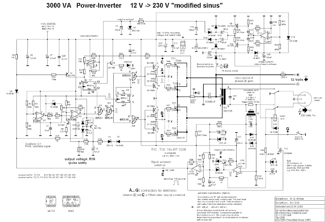 inverter circuit schematic