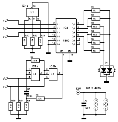 Make a Simple Multi-Color LED Circuit Diagram