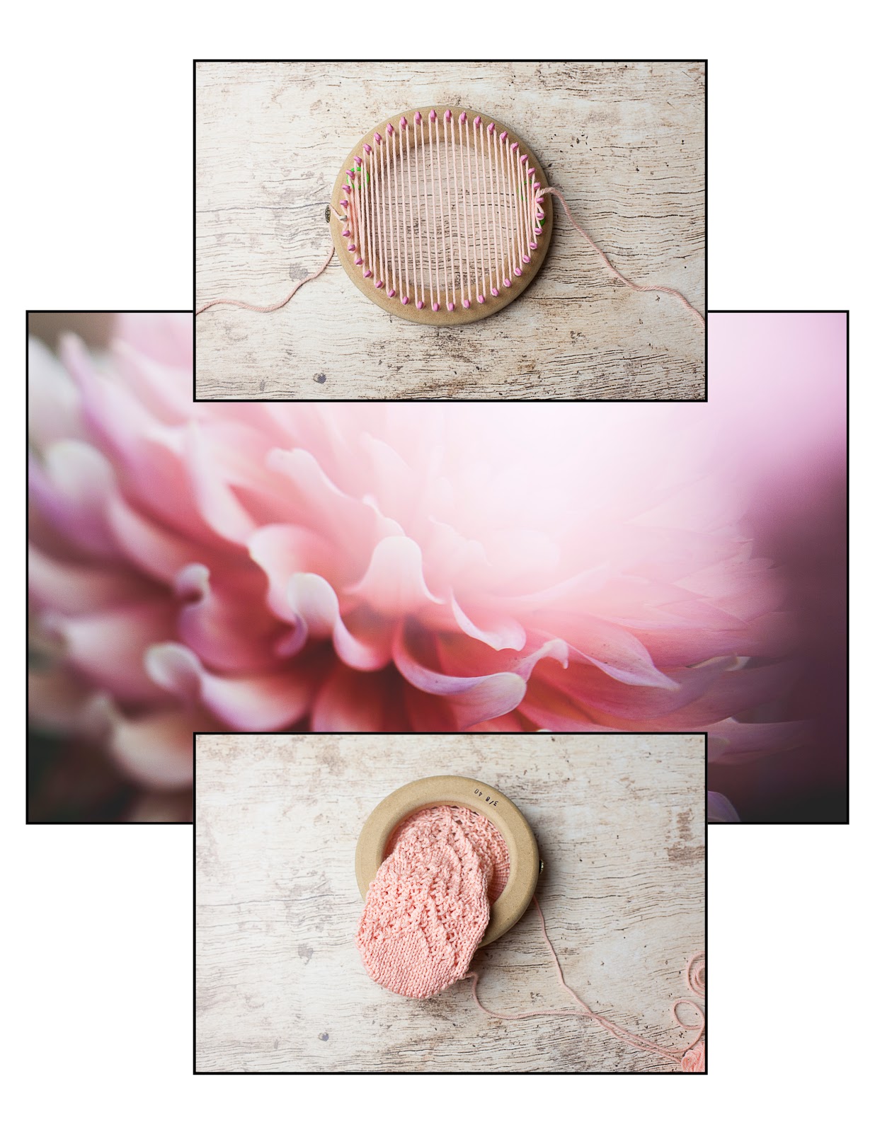 How to Kitchener Cast-On The Loom Kitchener cast on, loom knitting, loom, how to loom knit, tutorials, pictorials, Kitchener Stitch, Kitchener seam, Toe-up socks,