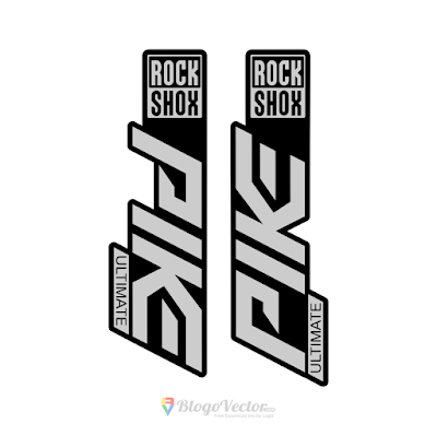PIKE Ultimate Rock Shox Logo Vector
